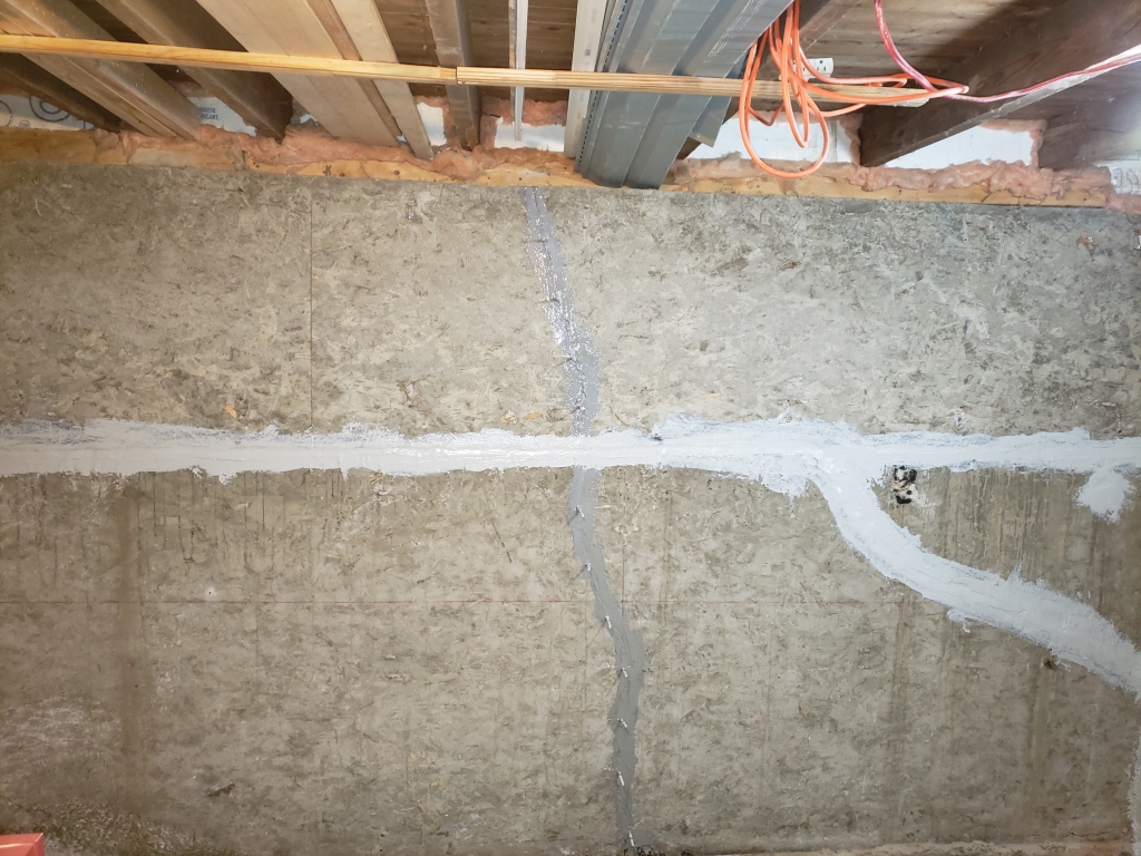 ACF Excavation réparation de fissures époxy